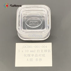 TTV ≤ 10μm A-Gesicht, nicht doppelt, N-Typ, frei stehend, GaN-Einzelstaub-Substrat, Widerstand 0,1 Ω·cm Leistungseinrichtung/Laser W