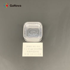 5*10mm2 SP-Gesicht 10-11 Nicht-Doped-N-Typ frei stehendes GaN-Einkristallsubstrat 0,1 Ω·cm Widerstand für Stromgerät