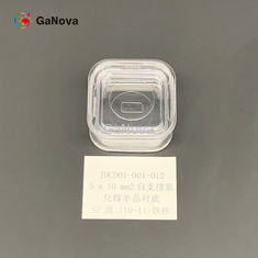 SP-Gesicht 5*10mm2 (10-11) UNO-lackierte Si-artigen freistehenden GaN Single Crystal Substrate Resistivity &gt; 10 ⁶ Ω·Cm Rf-Gerät