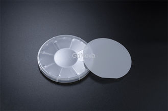 4 Zoll P-Typ Mg-dotiertes GaN auf Saphir-Wafer SSP-Widerstand ~10 Ω cm LED-Laser-PIN-Epitaxie-Wafer