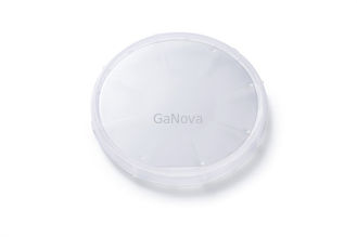 4-Zoll-blauer LED-GaN-Epitaxialwafer C-Ebene, flacher Saphir