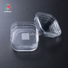JDCD04-001-002 10x10mm2 (- 201) Sn-lackierte freistehendes Ga2O3 einzelnes Crystal Substrate Product Grade einzelnes Polnisch