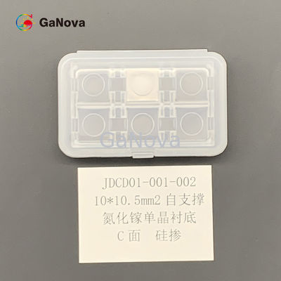 µm ±25 TTV 10*10.5mm2 GaN Single Crystal Substrate Thickness 350 ≤ 10 µm