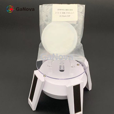 2 Zoll Fläche AIN Sapphire Single Crystal Wafers C halb isolierend
