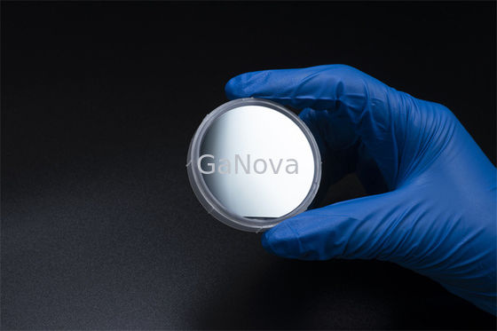 Grün-GEFÜHRTE GaN On Silicon Wafer 20nmContact Schicht des Maß-520±10nm 2inch