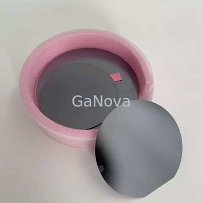 51 mm 2 Zoll GaAs-Wafer undotierte Substrate 7 mm IF-Länge
