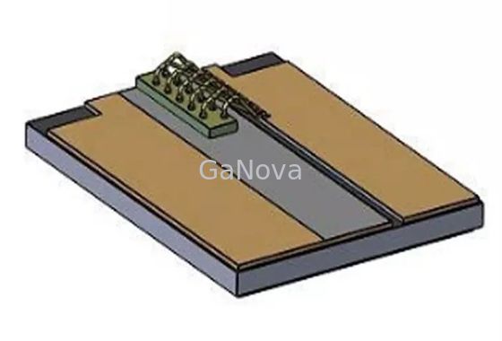 Schwellenstrom 0,5 A Laserdiodenchip Laserdrucksteilheit Wirkungsgrad 1,0 W/A