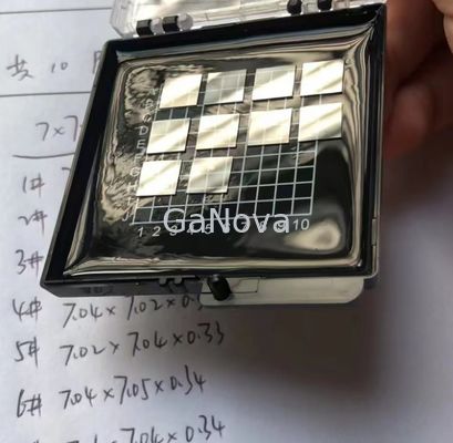 JDCD05-001-005 5 * 5 mm2 * 0,5 mm Einkristall-Diamant in elektronischer Qualität, N-Gehalt &lt; 100 ppb, XRD &lt; 0,015º Wärmeleitfähigkeit