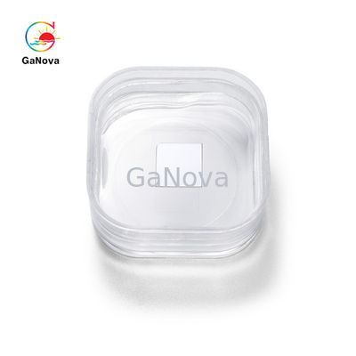 JDCD04-001-007 10 x 10 mm2 (010) Sn-dotiertes freistehendes Ga2O3-Einkristall-Substrat Produktqualität Einzelpolierung